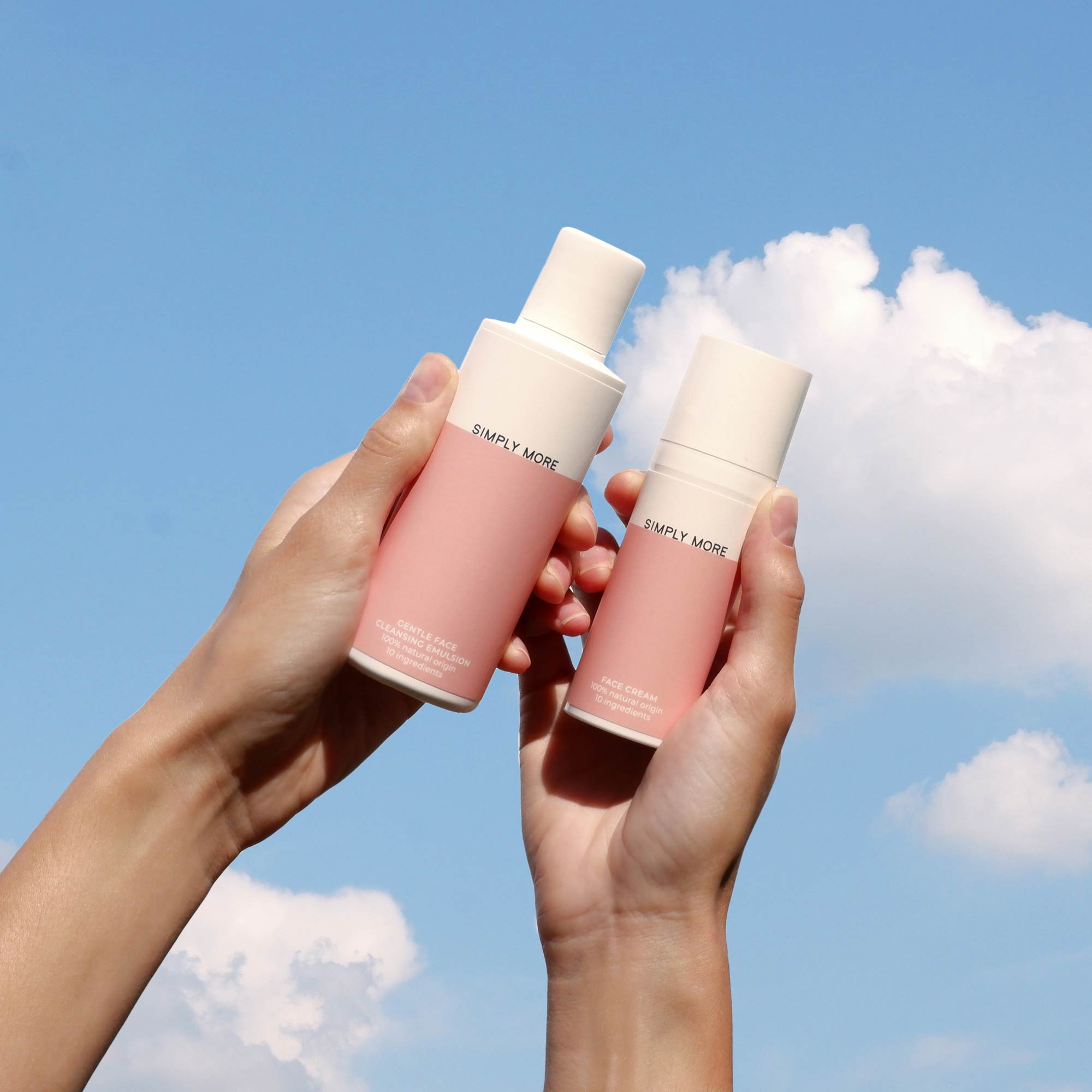 Basisset: Reinigingsemulsie en hydraterende crème