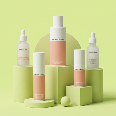 Simply More routine-set met reiniger, serum en crème