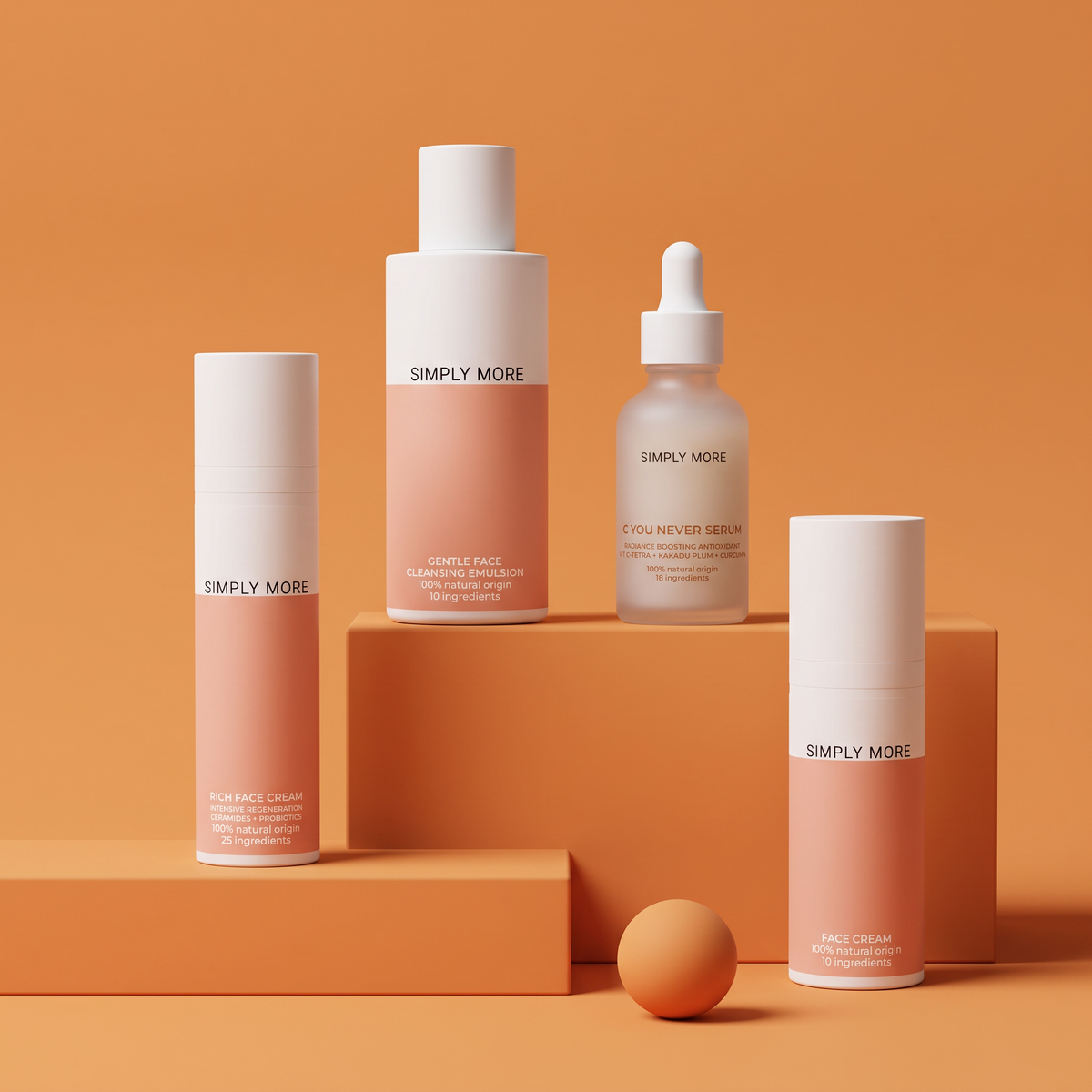 Reiniger + Rich Face Cream + Gezichtscrème + C You Never