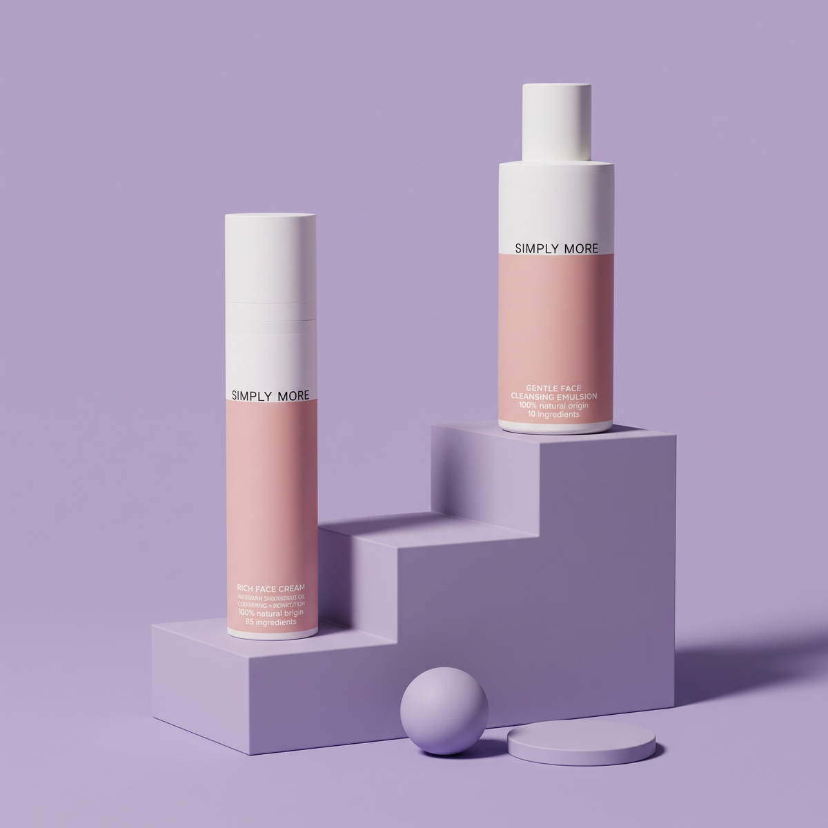 Reiniger + Rich Face Cream